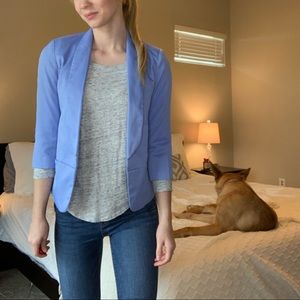 Miami periwinkle blazer